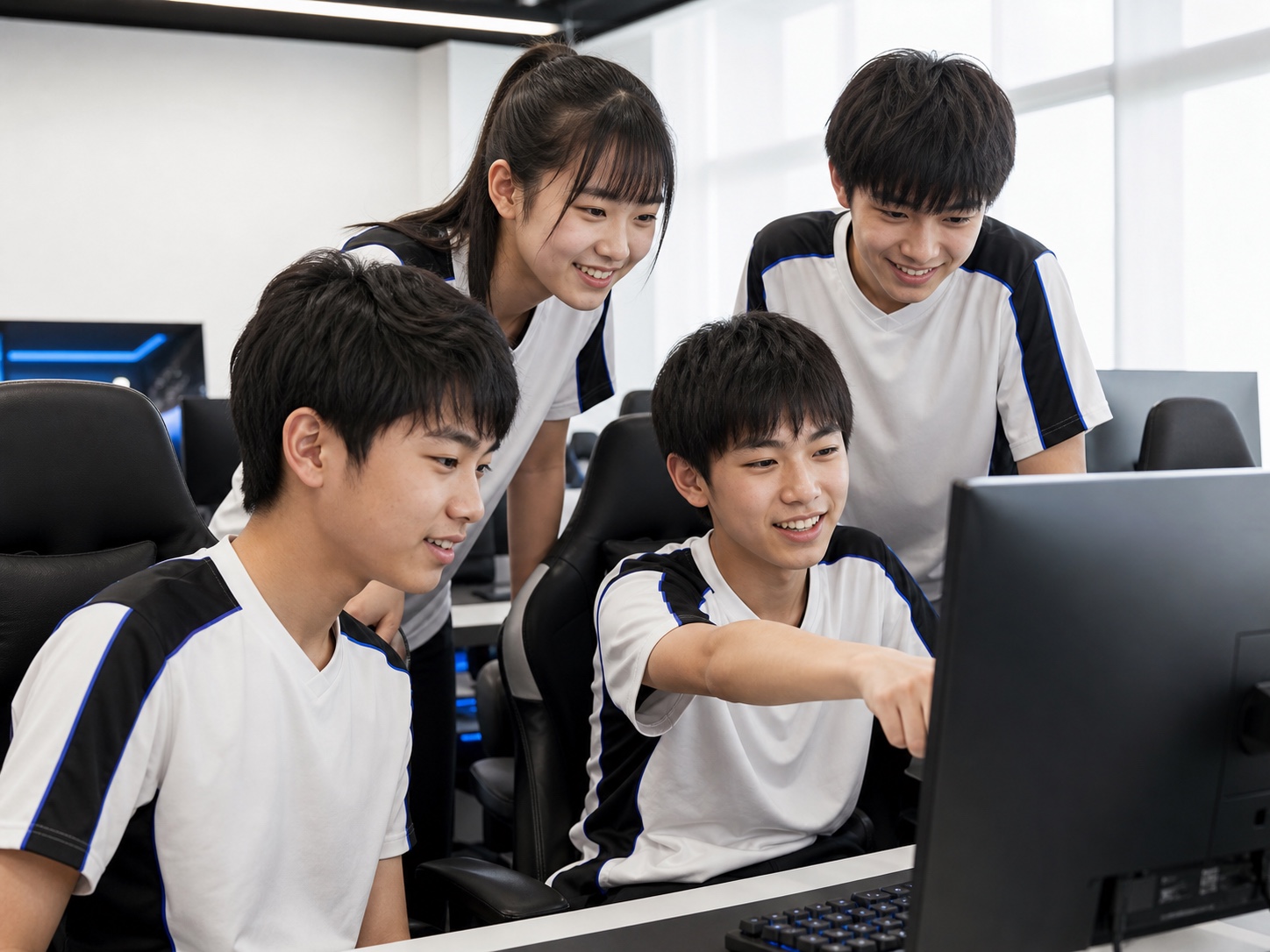 協力して学ぶ子どもたち