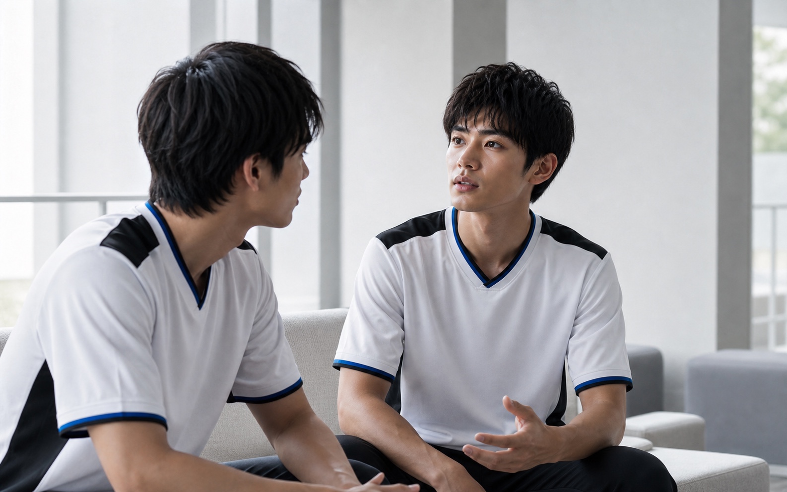 互いの考えを伝え合うチームメンバー