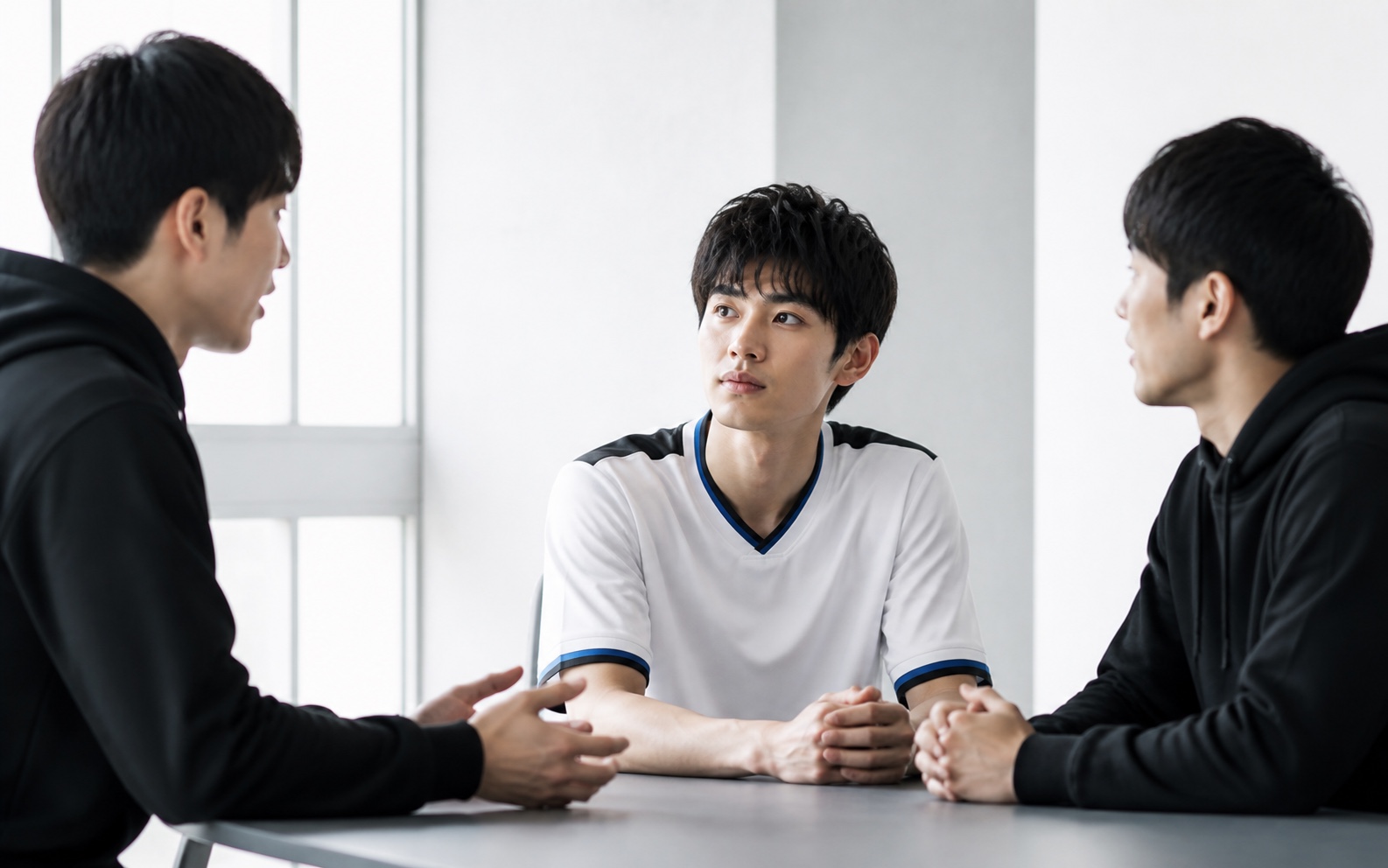 対話をリードするチームメンバー