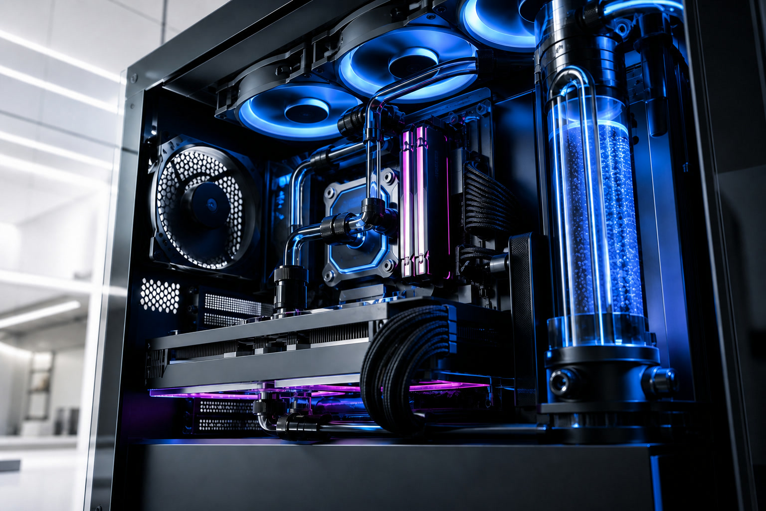 ゲーミングPCの内部構成イメージ
